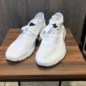 Adidas Original White Casual Shoes Mens Size 12 .5